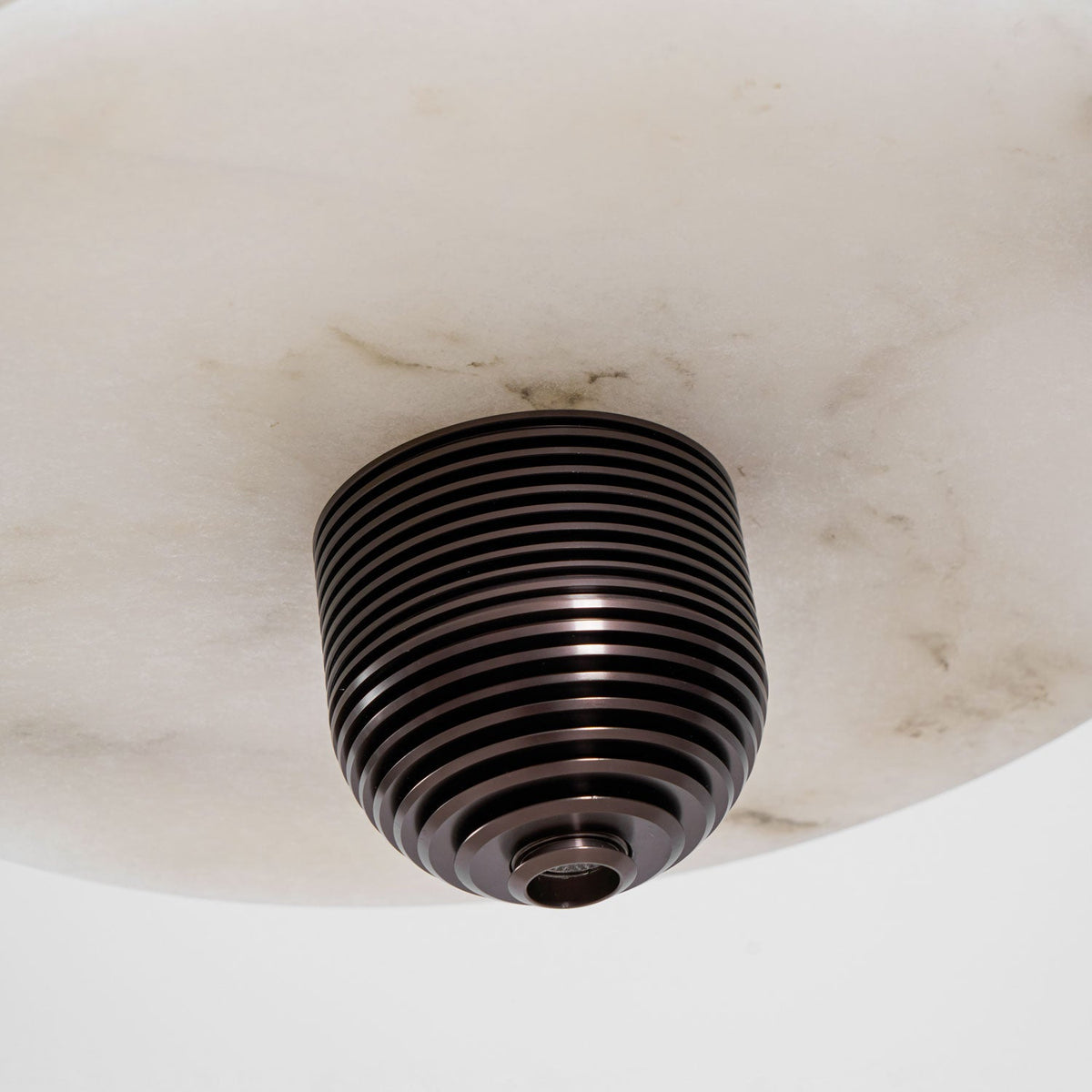 Saturn Alabaster LED Pendant Light – pendant light view 24