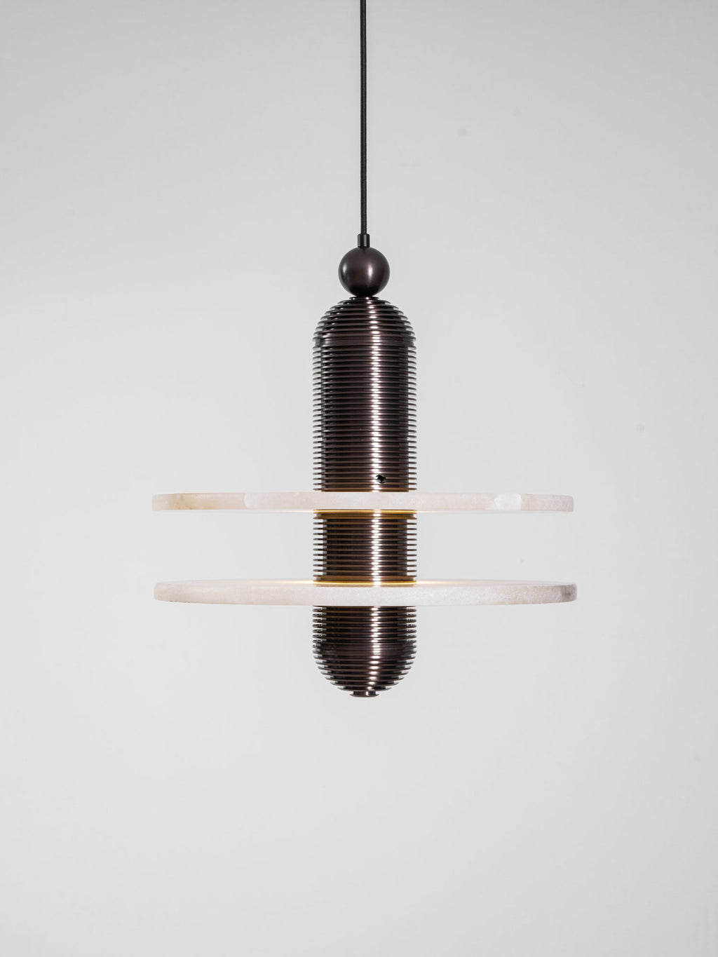 Saturn Alabaster LED Pendant Light – pendant light view 27