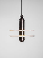 Saturn Alabaster LED Pendant Light – pendant light view 27