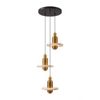Saturn Alabaster LED Pendant Light – pendant light view 35