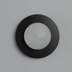 Selene Alabaster Moon LED Wall Sconce – wall sconce view 7