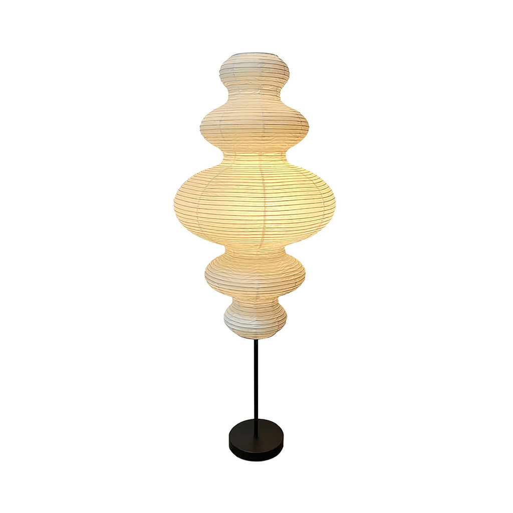 Serein Sculptural Paper Floor Lamp — product detail 7