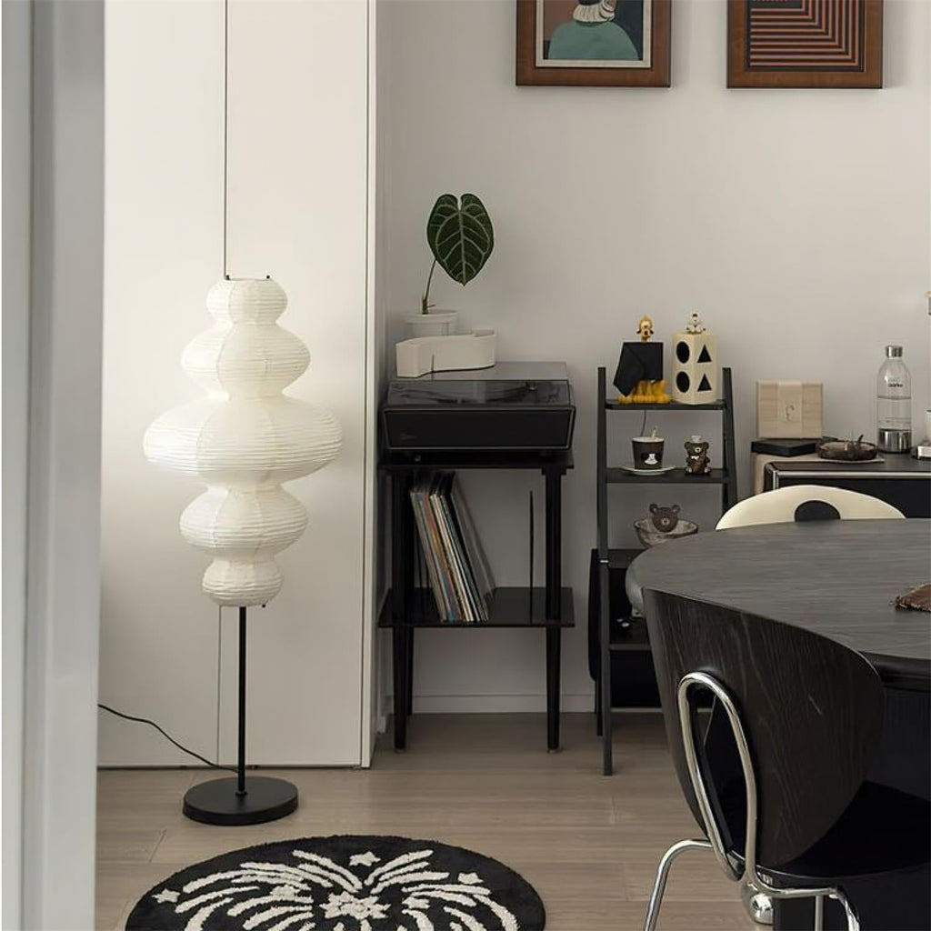Serein Sculptural Paper Floor Lamp — product detail 13