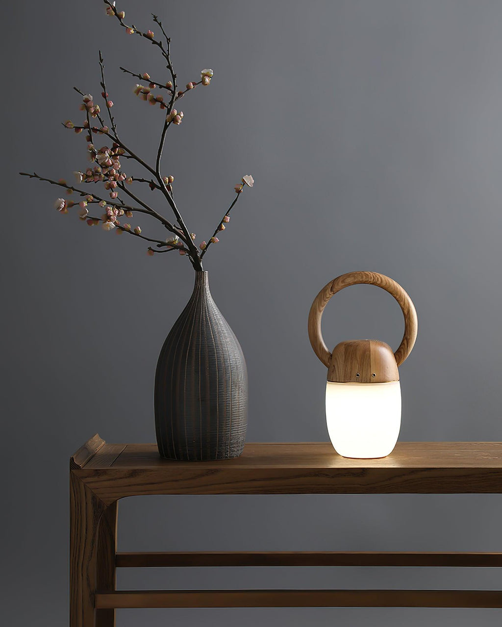 Serene Statue Table Lamp — product and interior detail 2