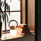 Serene Statue Table Lamp — product and interior detail 5