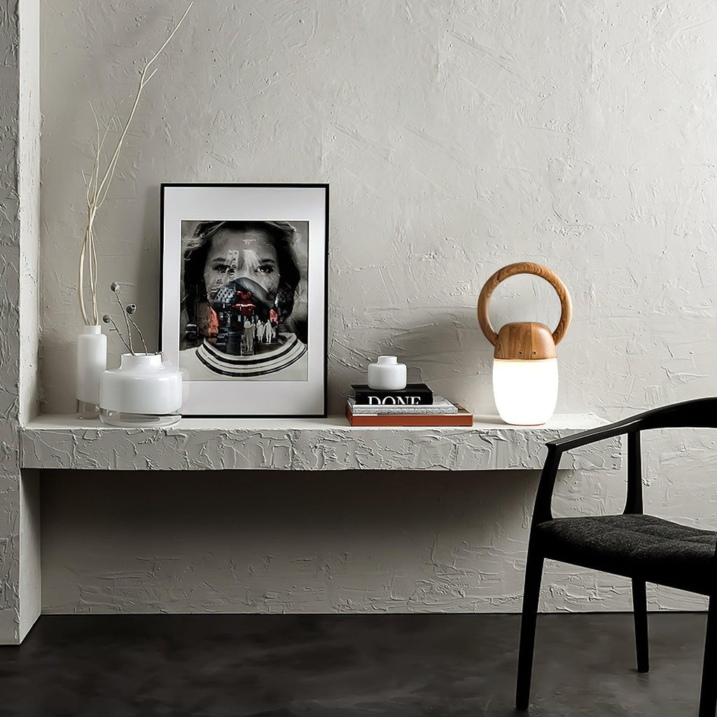 Serene Statue Table Lamp — product and interior detail 7
