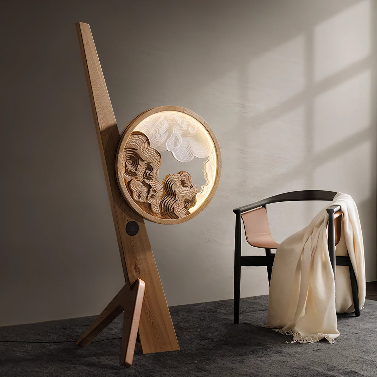 Shan Shui Floor Lamp — product and interior detail 2