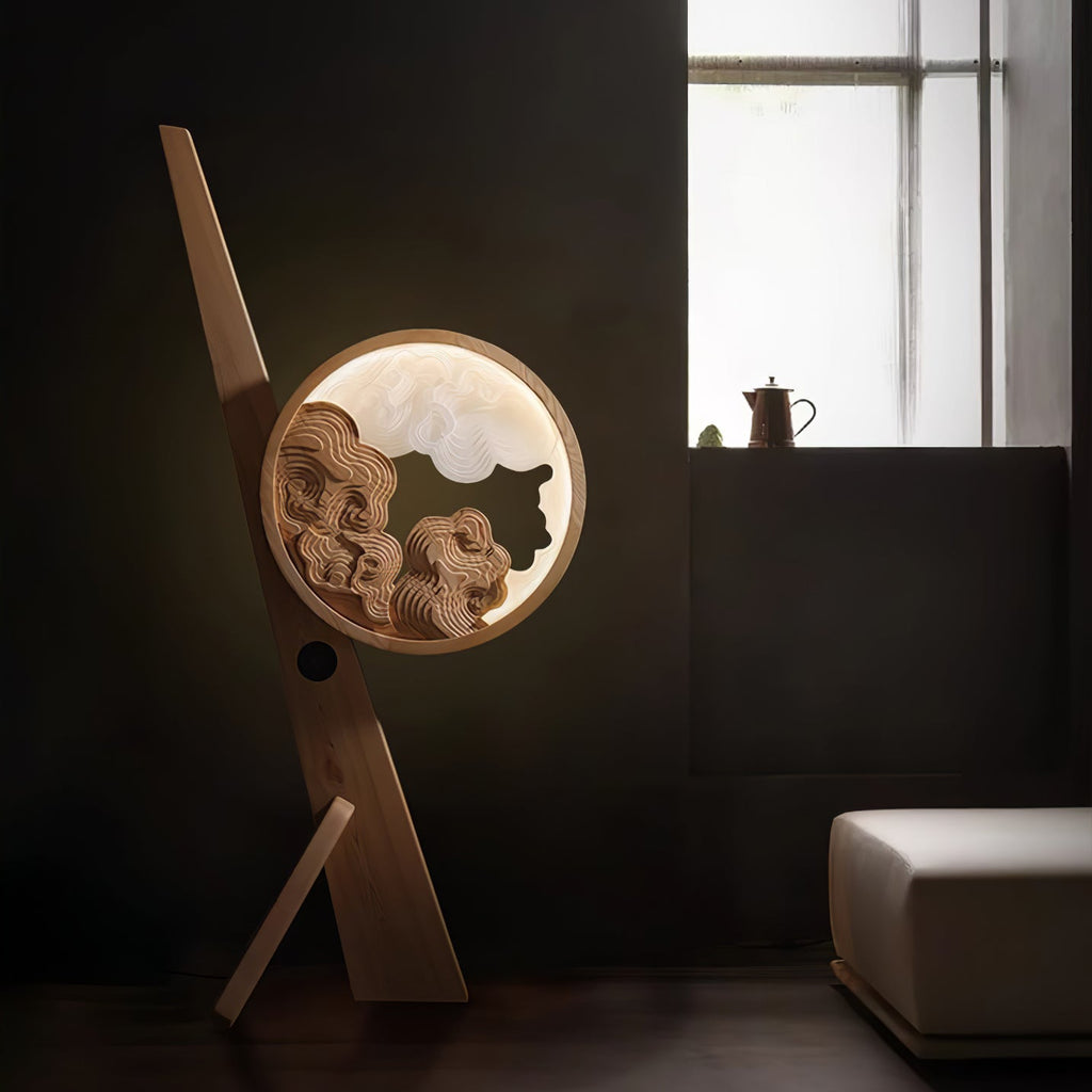 Shan Shui Floor Lamp — product and interior detail 10