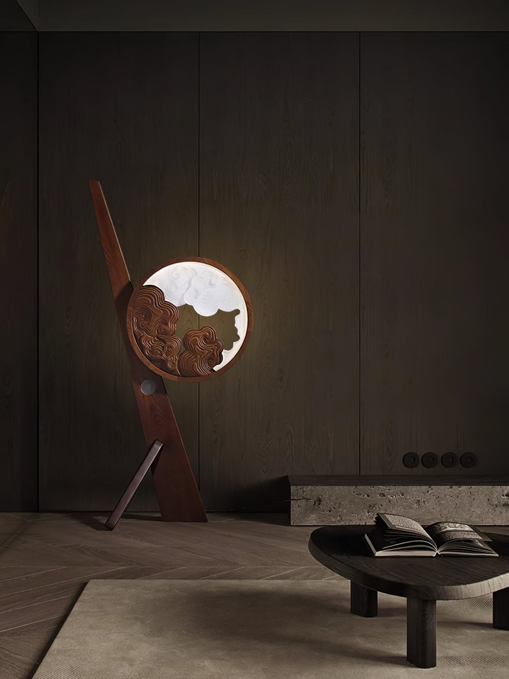 Shan Shui Floor Lamp — product and interior detail 13