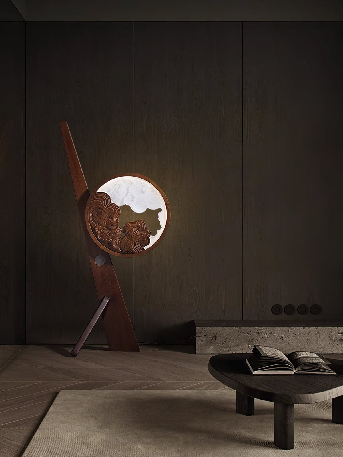Shan Shui Floor Lamp — product and interior detail 13