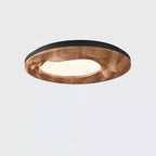 Sky Lake Round Wood LED Ceiling Light - product view 14