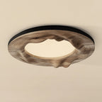 Sky Lake Round Wood LED Ceiling Light - product view 16