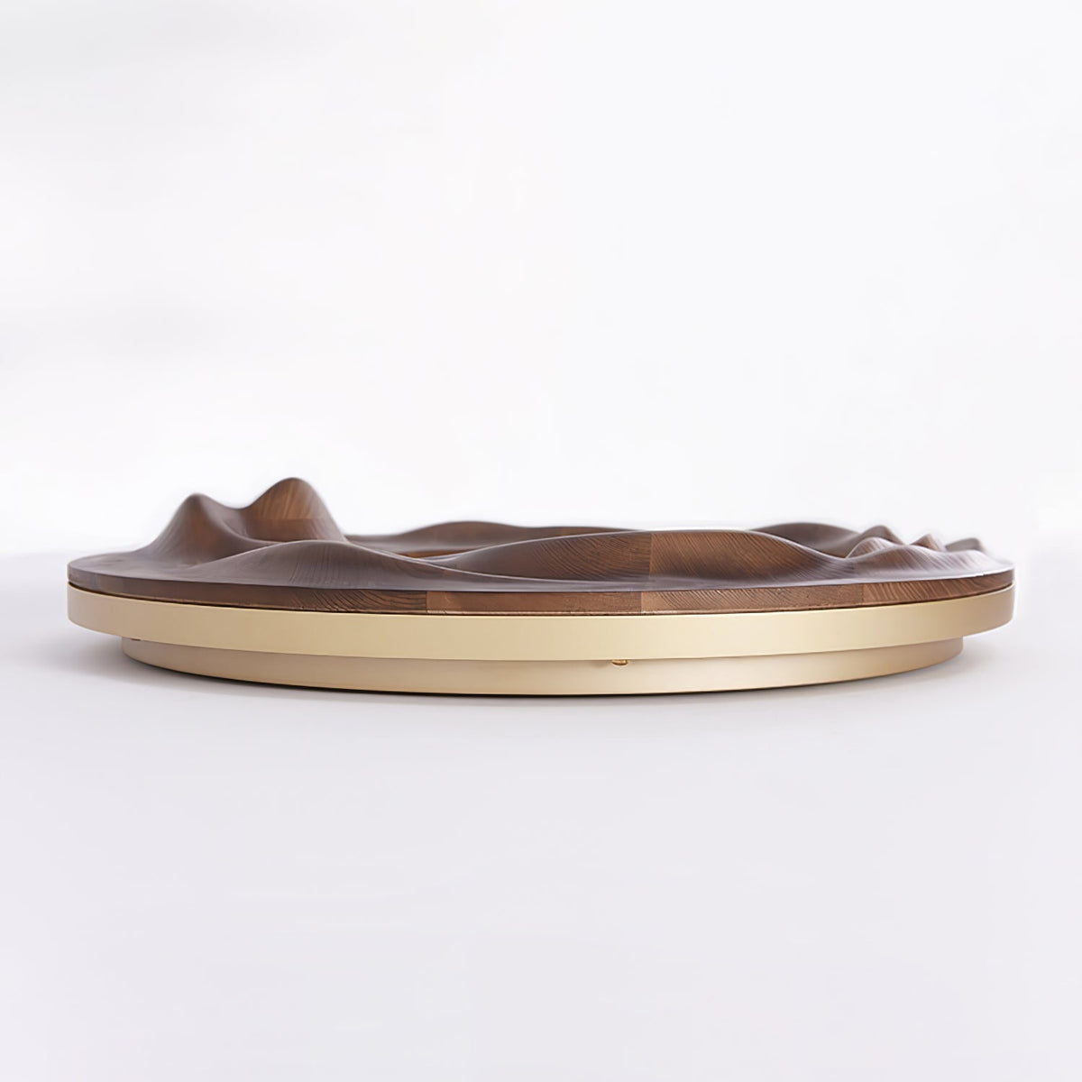 Sky Lake Round Wood LED Ceiling Light - product view 17