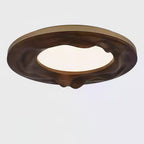 Sky Lake Round Wood LED Ceiling Light - product view 19