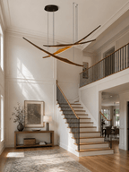 Skytrace Curved Wood LED Pendant Light - product view 3