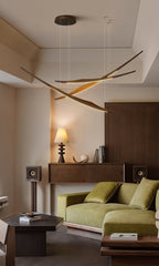 Skytrace Curved Wood LED Pendant Light - product view 15