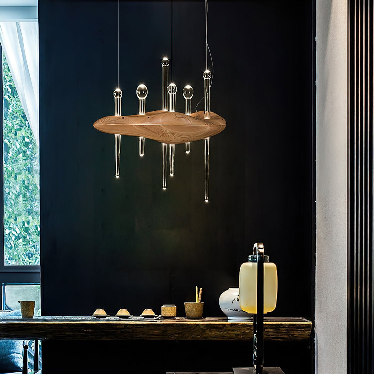 Skyward Thorn Chandelier — product and interior detail 2