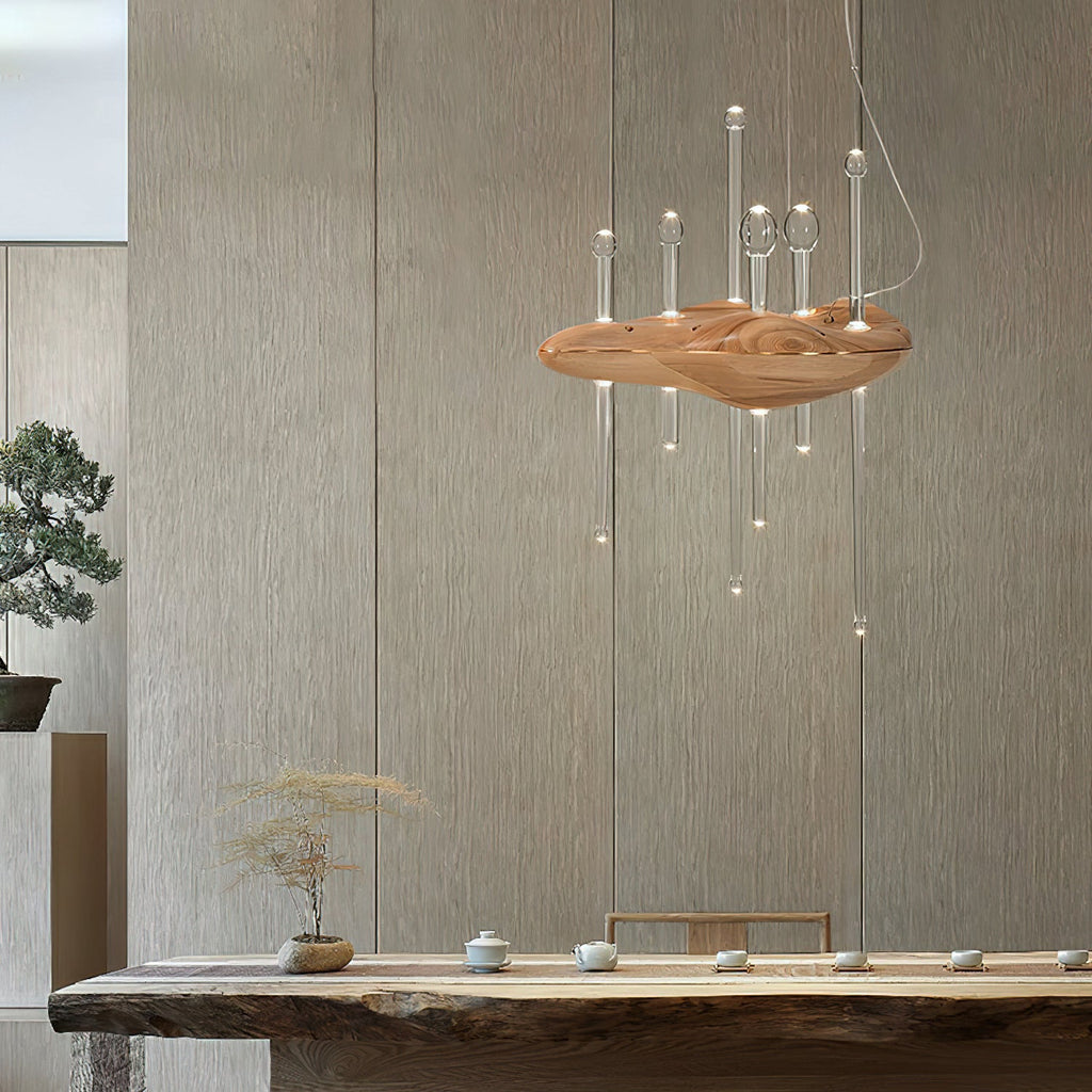 Skyward Thorn Chandelier — product and interior detail 3