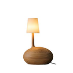 Snail Sculptural Wood Table Lamp - product view 16