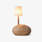Snail Sculptural Wood Table Lamp - product view 31