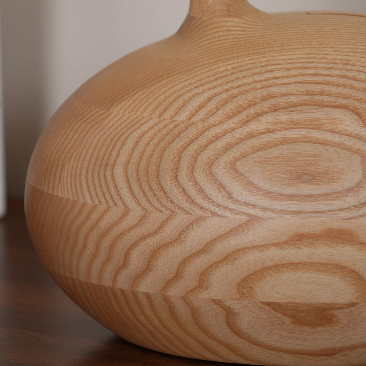 Snail Sculptural Wood Table Lamp - product view 34