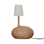 Snail Sculptural Wood Table Lamp - product view 35