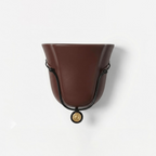Solenne Ceramic Shell Wall Sconce — product view