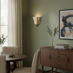 Solenne Ceramic Shell Wall Sconce — design detail 4