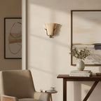 Solenne Ceramic Shell Wall Sconce — design detail 8