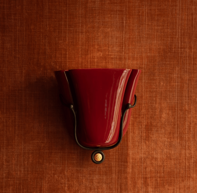 Solenne Ceramic Shell Wall Sconce — design detail 18