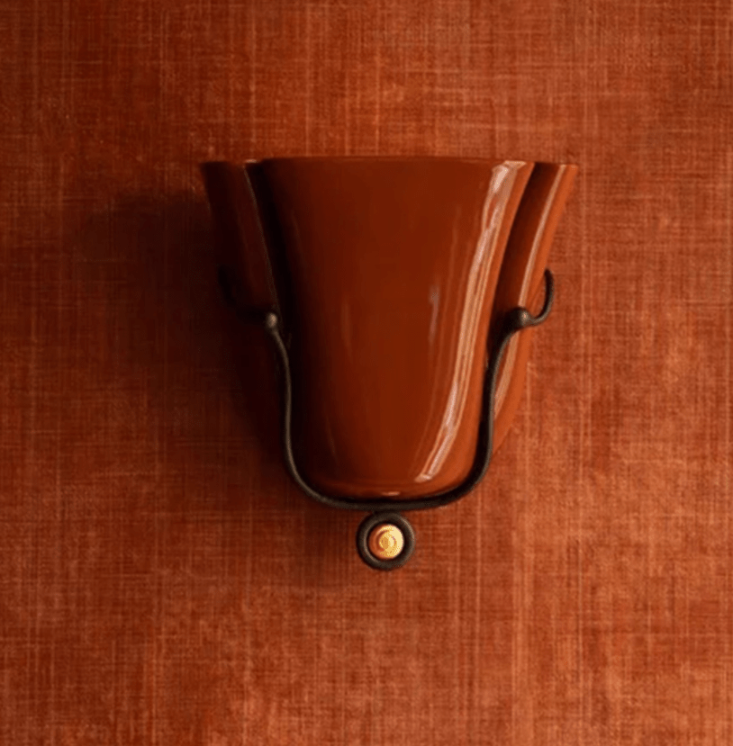Solenne Ceramic Shell Wall Sconce — design detail 20