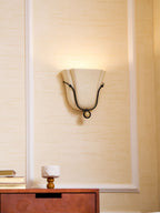Solenne Ceramic Shell Wall Sconce — design detail 36