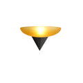 Solenne Half-Moon Glass Wall Light — finish, form and room detail 9