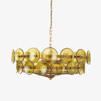 Solerin Floating Disc Glass Chandelier — product detail 1