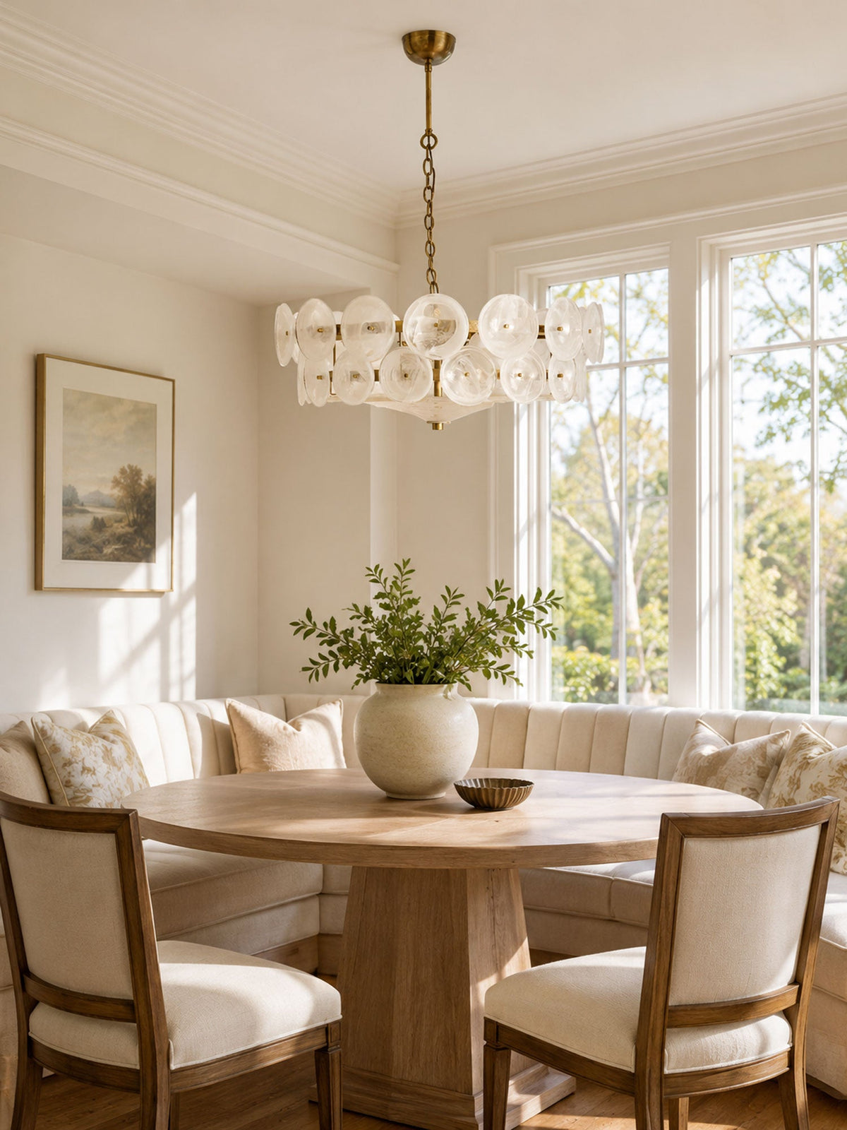 Solerin Floating Disc Glass Chandelier — product detail 12