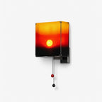 Soleva Sunset Gradient LED Wall Light — finish, form and room detail 21
