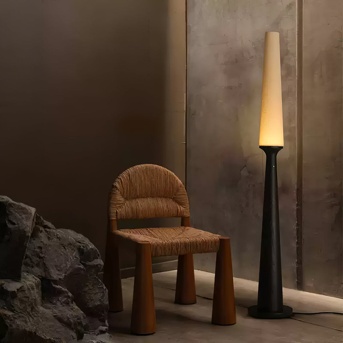 Sora Totem Floor Lamp — product and interior detail 7