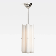 Polished Nickel & White