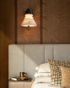 Strata Tiered Alabaster LED Wall Light – wall sconce view 7