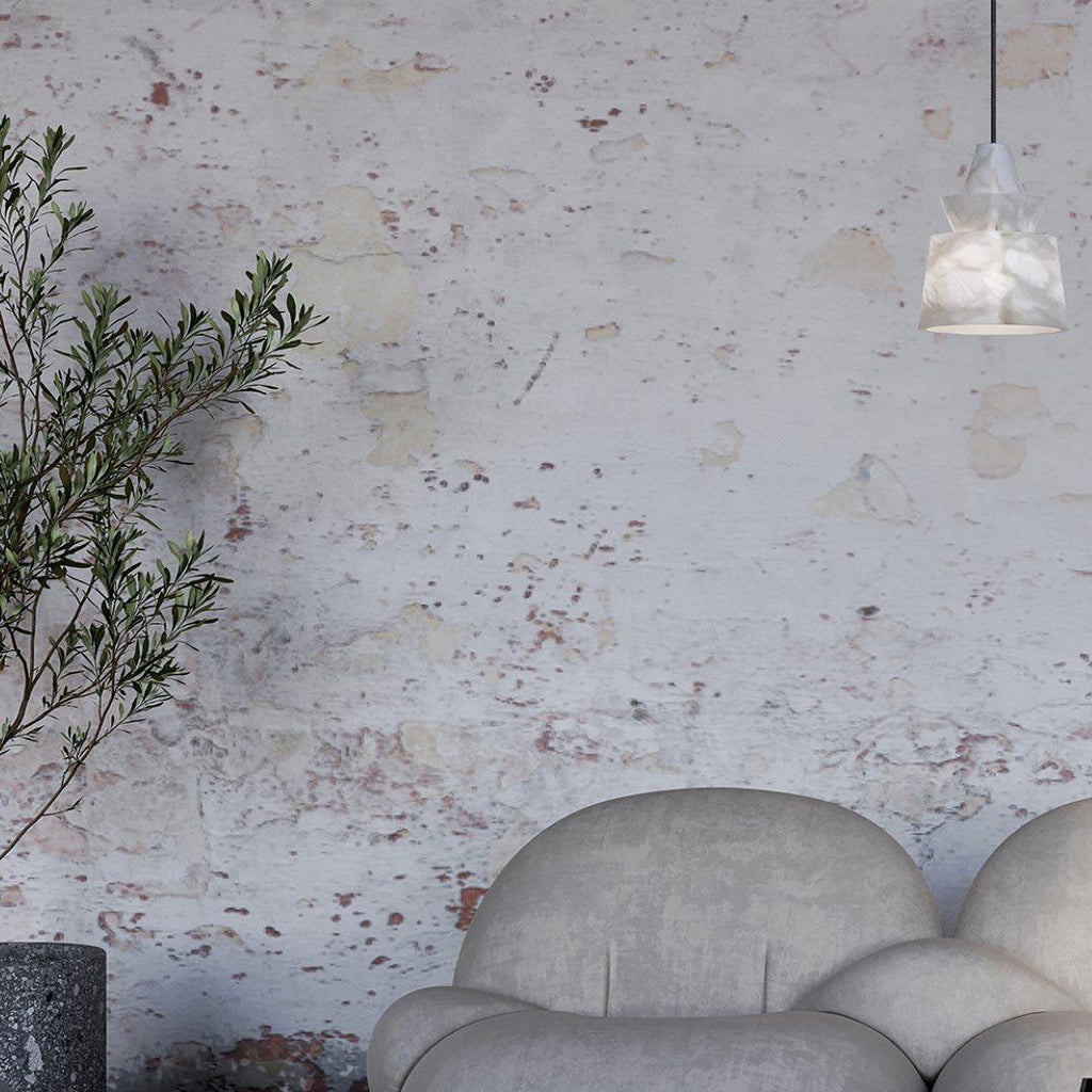 Strata Tiered Alabaster Pendant Light – pendant light view 12