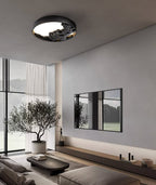Strata Topographic Wood LED Ceiling Light - product view 17