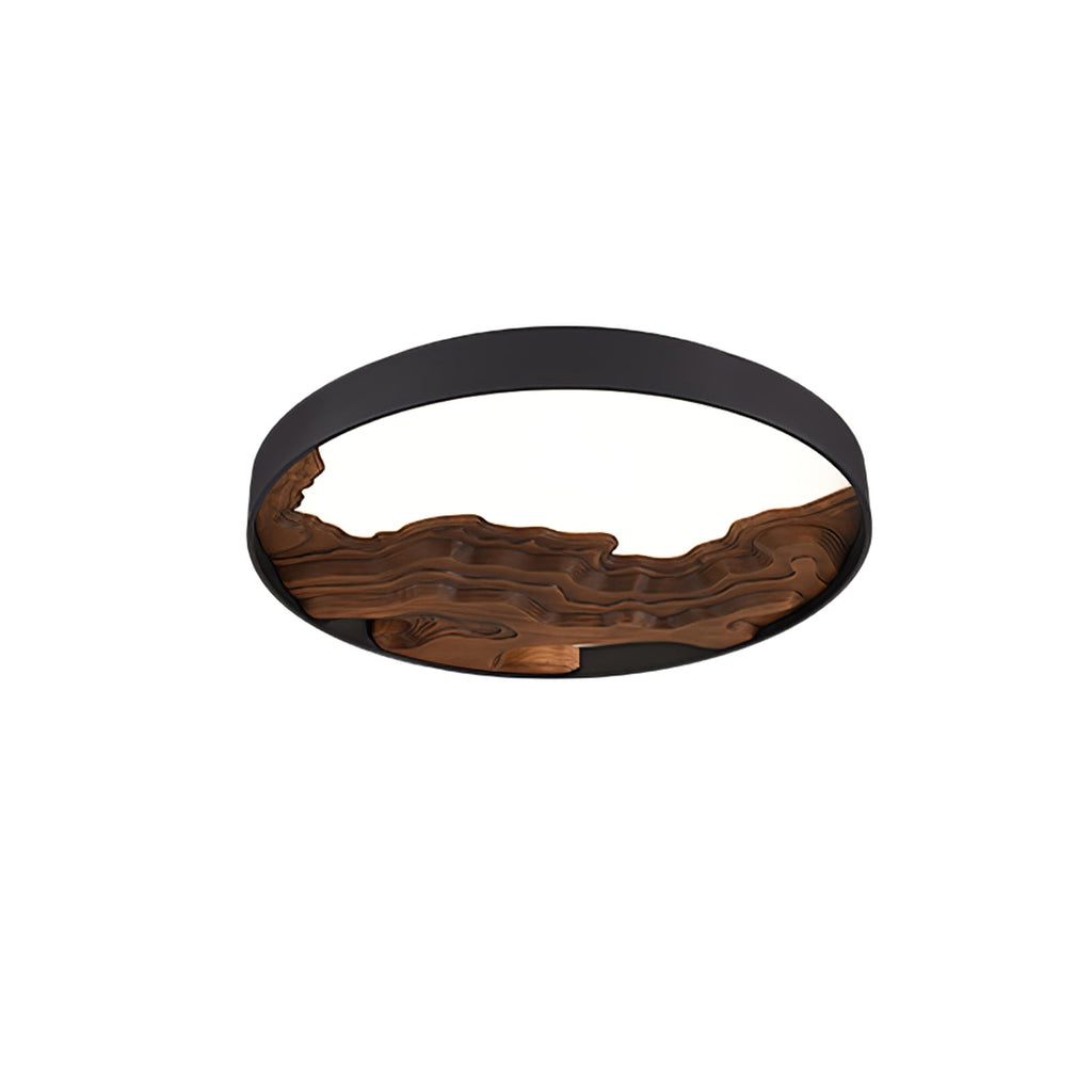 Strata Topographic Wood LED Ceiling Light - product view 31