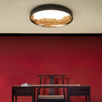 Strata Topographic Wood LED Ceiling Light - product view 41