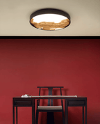 Strata Topographic Wood LED Ceiling Light - product view 52