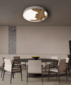 Strata Topographic Wood LED Ceiling Light - product view 57