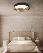 Strata Topographic Wood LED Ceiling Light - product view 60