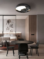 Strata Topographic Wood LED Ceiling Light - product view 63