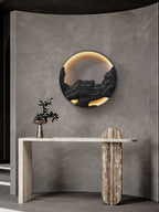 Strata Topographic Wood LED Wall Light - product view 8