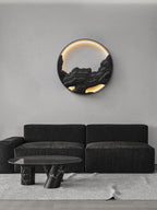 Strata Topographic Wood LED Wall Light - product view 9
