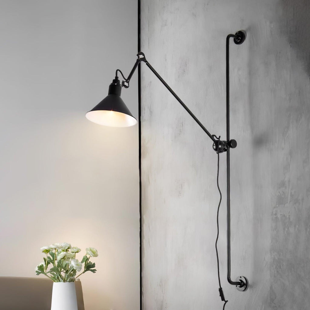 Support Frame Rocker Plug-In Wall Lamp — design detail 2